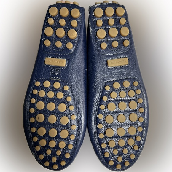 Women’s Coach Driving Moccasins, Loafers. Size 8. Navy. - Picture 2 of 4